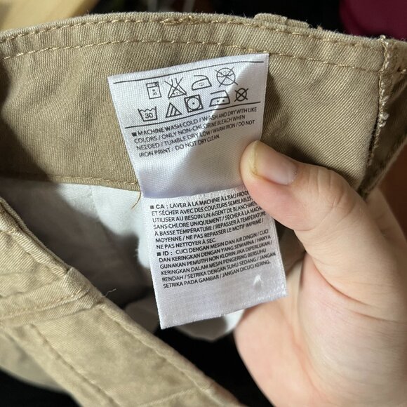 Old Navy Broken-In Straight Fit Cargo‎ Pants - Men's 32x34 - Toast - Picture 4 of 9